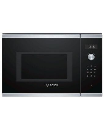 Tiendas EFE Horno microondas bosch 25lt bel554ms0v negro oferta