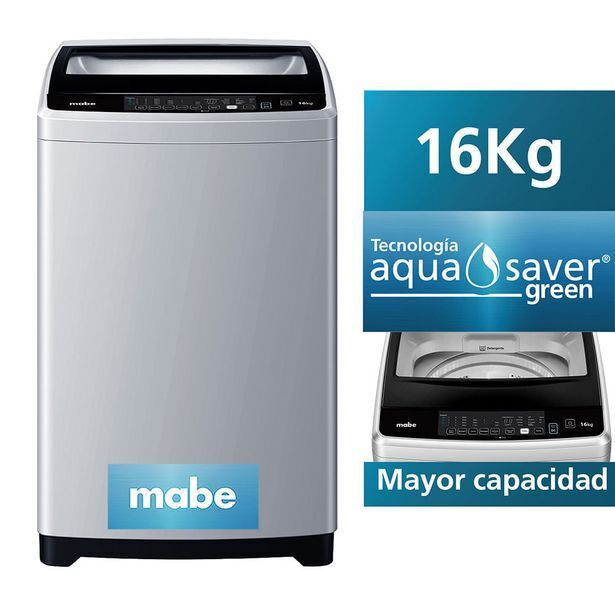 Metro Lavadora lmap6115wgbb0 silver 16 kg oferta