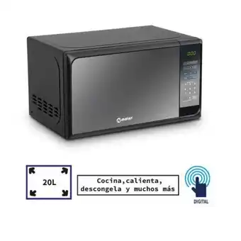 Hiraoka Horno microondas miray hmm-20n 20 l oferta