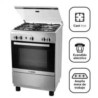Hiraoka Cocina a gas bosch pro425 4 hornillas oferta