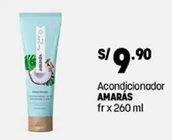 Plaza Vea Acondicionador AMARAS fr x 260 ml oferta