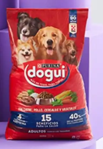 Plaza Vea Alimento para perros DOGUI adulto bl x 8 kg oferta