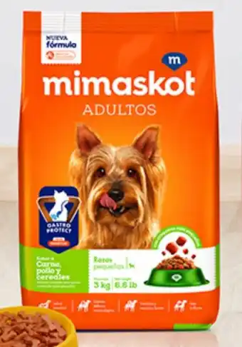 Plaza Vea Alimento para perros MIMASKOT sabores variados bl x 3 kg oferta