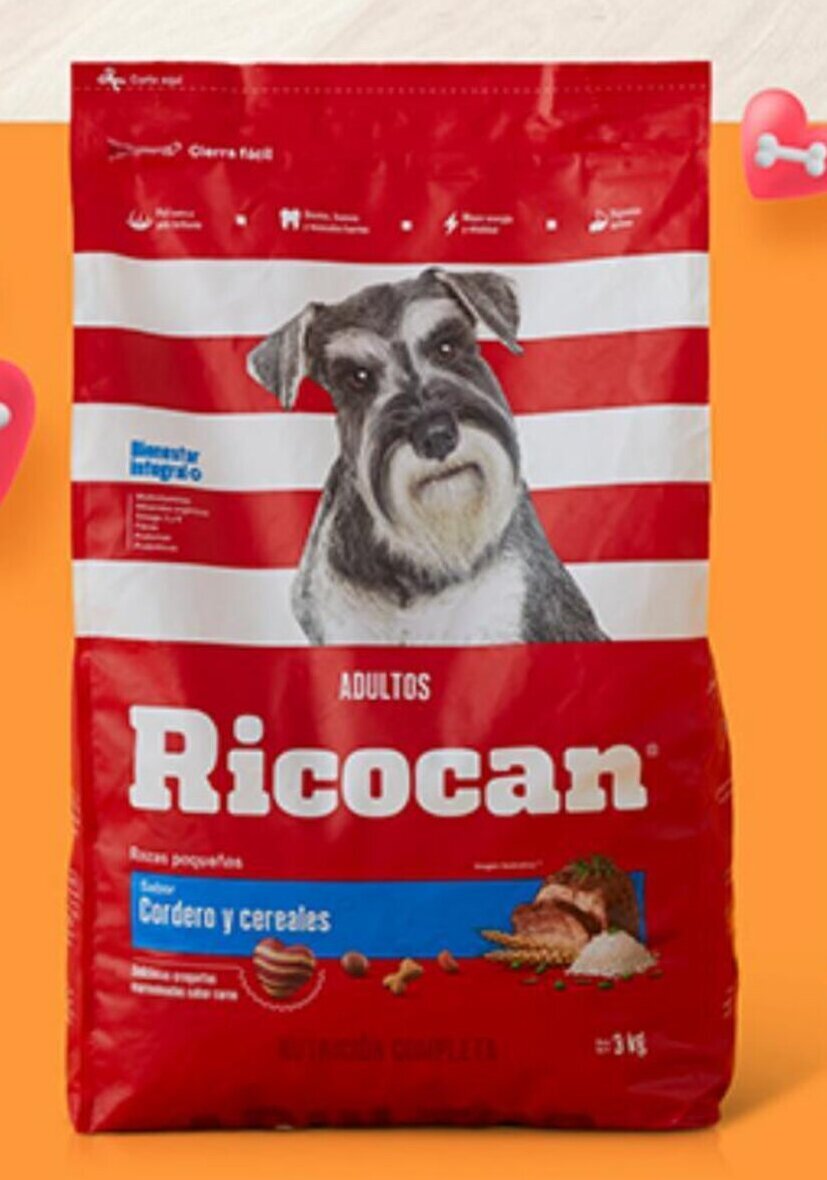 Plaza Vea Alimento para perros RICOCAN sabores variados bl x 3 kg oferta