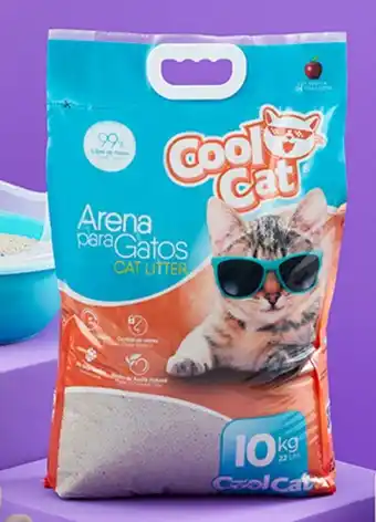 Plaza Vea Arena para gatos COOLCAT bl x 10 kg oferta