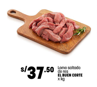 Plaza Vea Lomo saltado EL BUEN CORTE x kg oferta