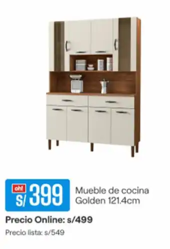 Promart Mueble de cocina Golden 121.4cm oferta