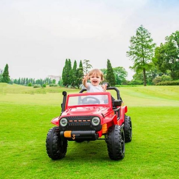 Maestro Auto a batería para niños todo terreno 12v motor scoop oferta