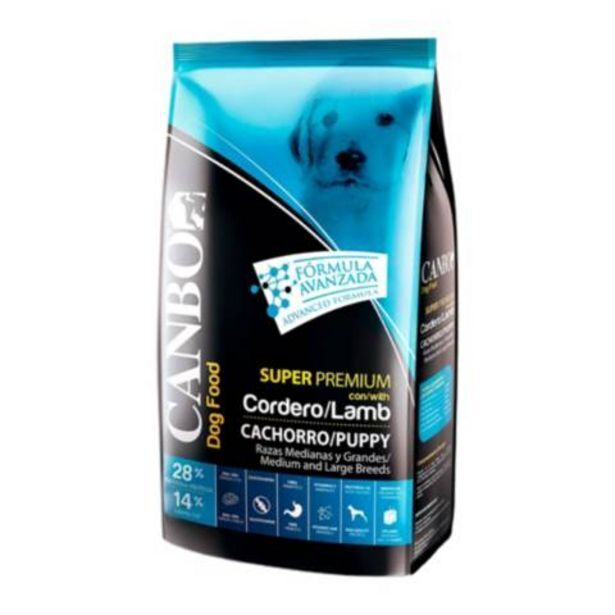 Maestro Comida para cachorros cordero 15kg canbo súper premium oferta