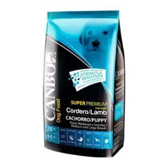 Maestro Comida para cachorros cordero 15kg canbo súper premium oferta