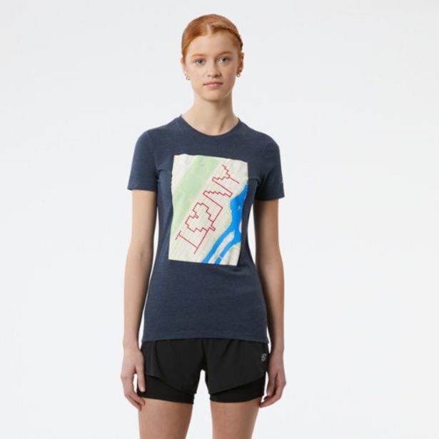 New Balance Run for life boroughs graphic short sleeve women oferta