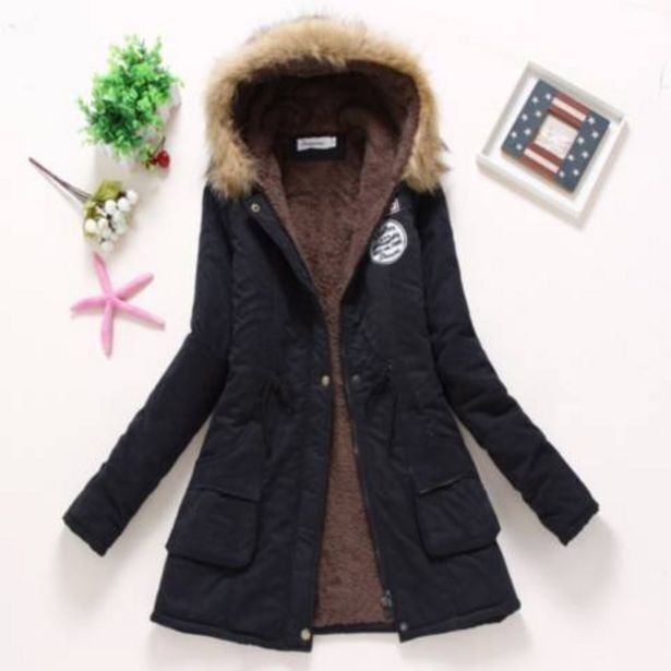 Linio Chaqueta parka abrigadora - model army us indra invierno oferta