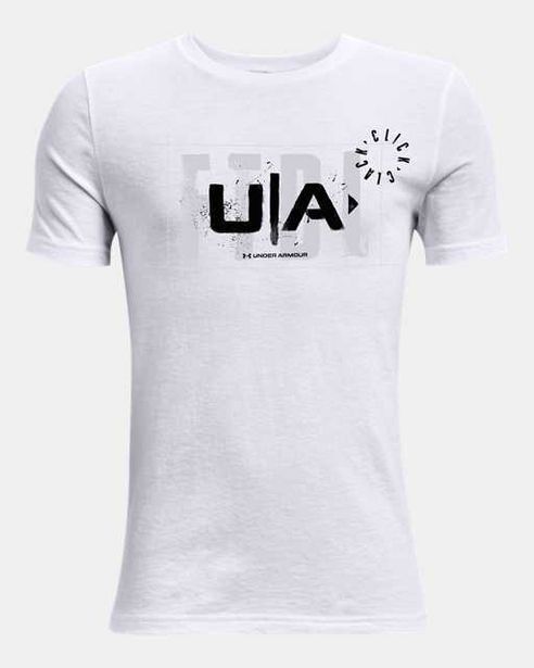Under Armour Boys' ua football short sleeve oferta