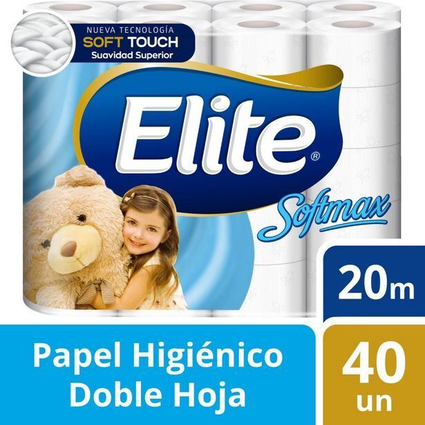 Metro Papel higiénico doble hoja elite soft max 40un. oferta