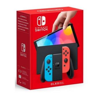 Linio Consola nintendo switch modelo oled neón oferta