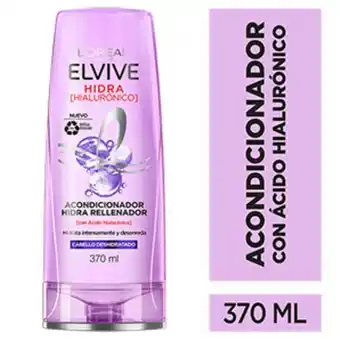 Mifarma Acondicionador elvive hidra hialurónico para cabello deshidratado oferta