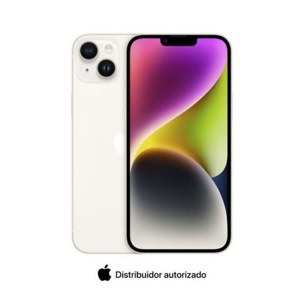 Hiraoka Iphone 14 plus 6.7 256gb blanco estelar oferta