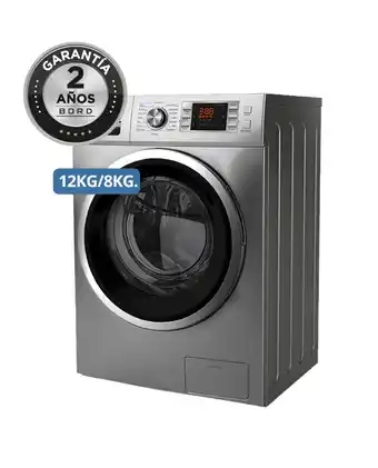 Tiendas EFE Lavaseca bord 12 - 8kg ls12/8tls-m gris oferta