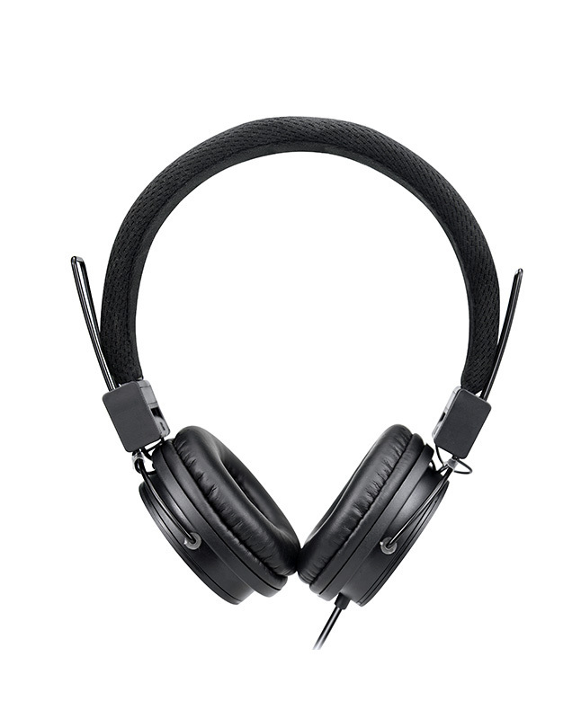 Tiendas EFE Audífonos on ear nooz con cable y micrófono sw-724blk negro oferta