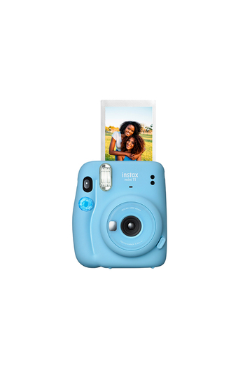 Cámara fujifilm instax mini 11 celeste