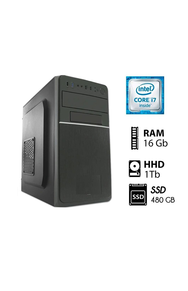 Tiendas EFE Computadora pc intel core i7-6th ram 16gb 1tb + ssd 480gb oferta