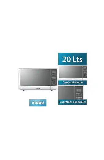 Tiendas EFE Horno microondas 20lt espejado mabe hmm20pee oferta