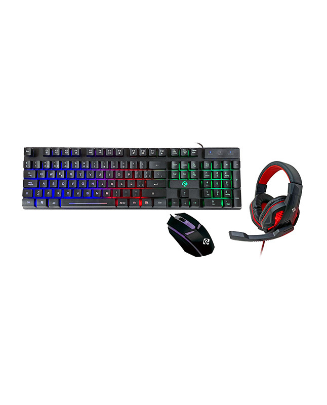 Tiendas EFE Kit gamer jetion 3 en 1 audífonos + teclado + mouse con cable oferta