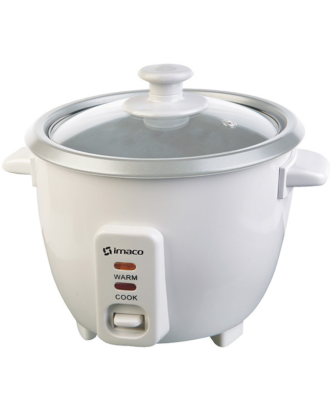 Tiendas EFE Olla arrocera imaco 0.6lt rc006 blanco oferta