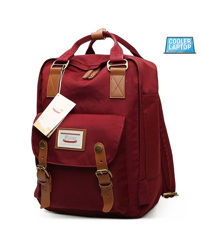 Tiendas EFE Mochila para laptop 13 - 15 vino tinto oferta