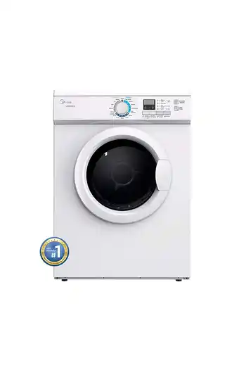 Tiendas EFE Secadora eléctrica 7kg midea mlde07d4dw oferta