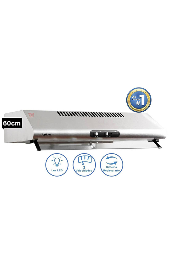 Tiendas EFE Campana extractora midea mjud24s6as oferta