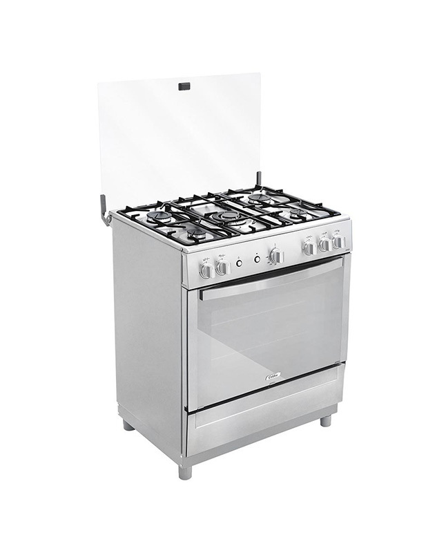 Tiendas EFE Cocina a gas coldex cx721 inox 5 quemadores  plateado oferta