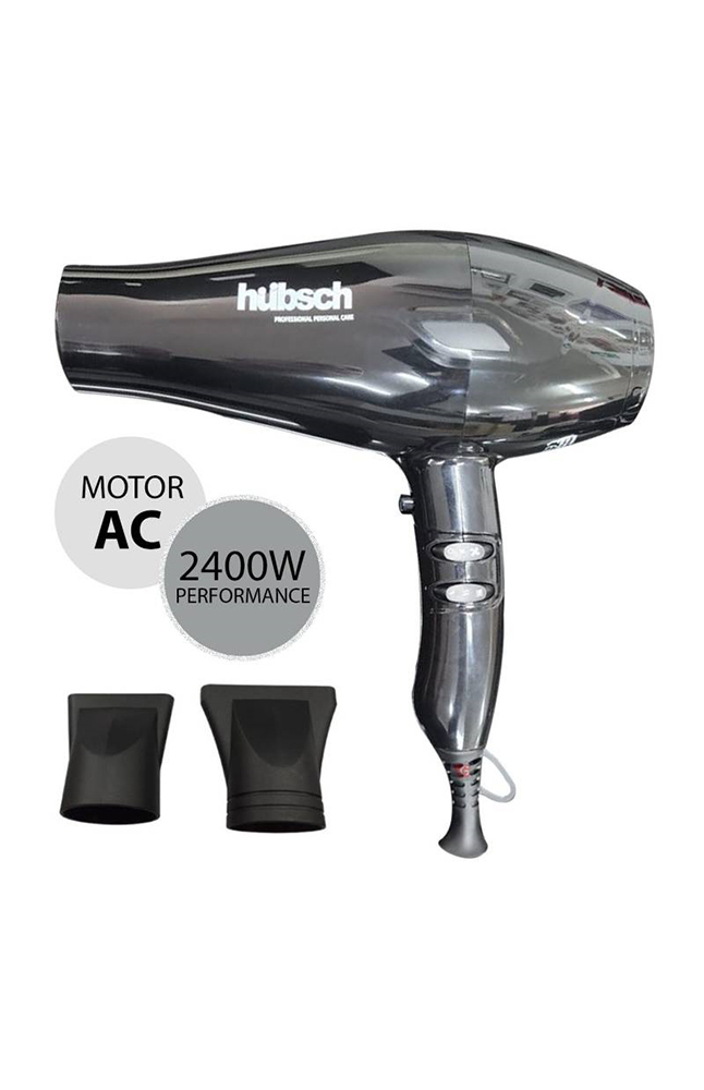 Tiendas EFE Secadora de cabello ac 2400w hubsch negro oferta