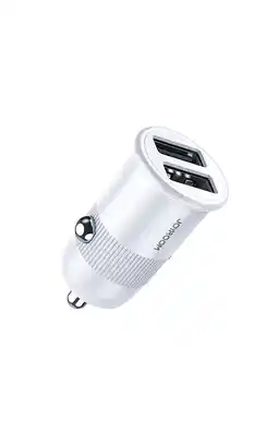 Cargador para coche joyroom doble puerto 3.1a blanco