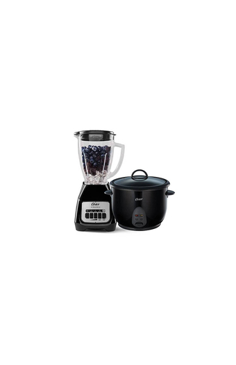Tiendas EFE Combo oster licuadora blstkag-bpb 2v + olla arrocera 1.8lt ckstrc1700b negro oferta