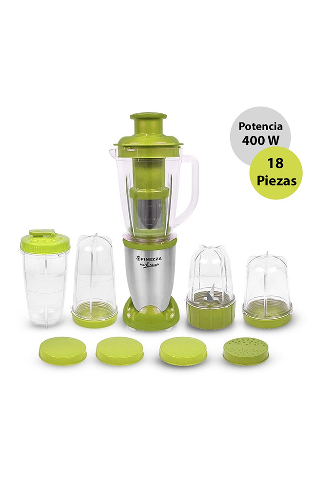 Tiendas EFE Licuadora personal finezza fz-3186gr verde oferta