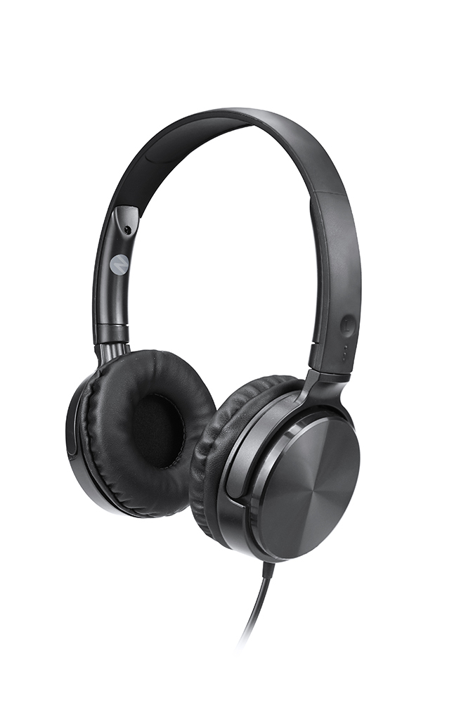 Tiendas EFE Audífonos on ear nooz cable con micrófono sw-9074blk negro oferta