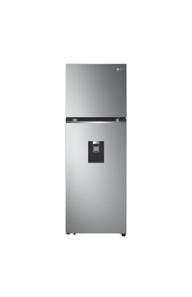 Tiendas EFE Refrigeradora lg 335lt top freezer con doorcooling gt33wpp plateada oferta