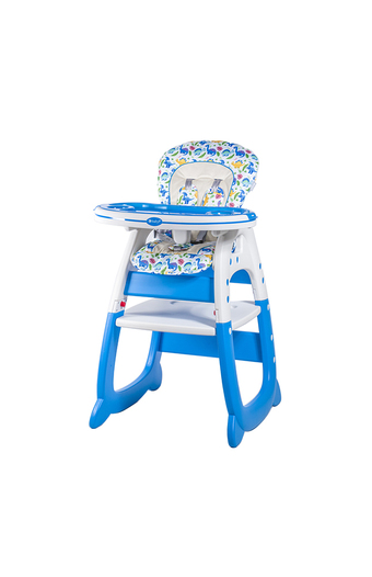 Tiendas EFE Silla de comer y escritorio ebaby dinosaurio azul oferta