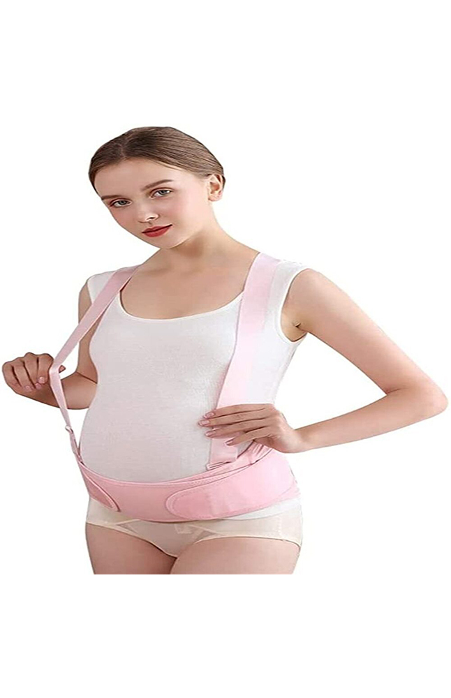 Tiendas EFE Faja de embarazo l baby fees pélvica rosada oferta