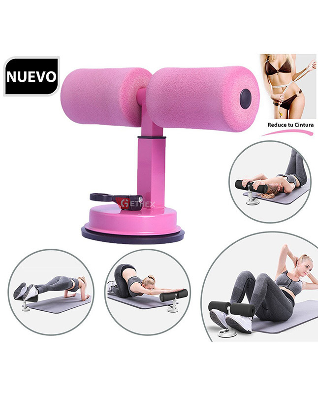 Tiendas EFE Soporte de succión para abdominales rosa oferta