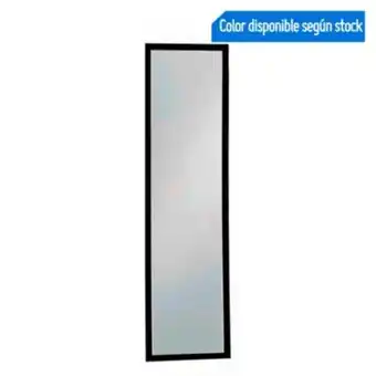 Linio Espejo decorativo rectangular cuerpo entero 120x30cm oferta