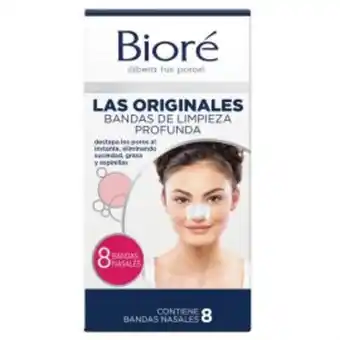 Freshmart Bioré bandas nasales limpieza profunda 8 und - unidad oferta