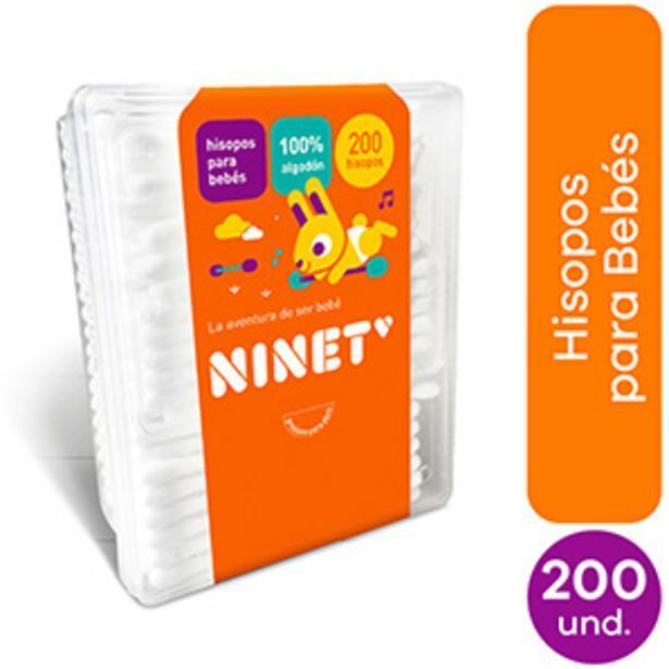 Mifarma Hisopos ninet para bebé - pote 200 un oferta