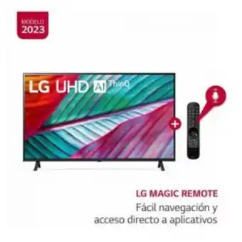 Carsa Televisor smart uhd 4k lg 55 pulgadas led 55ur8750psa oferta