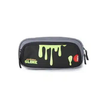 Porta Cartuchera gak gris slime oferta