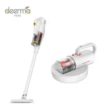 Hiraoka Aspiradora deerma multiposición dx888 + aspiradora antiácaros multifuncional deerma cm1300 0.4l oferta