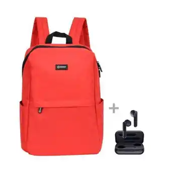 Hiraoka Audífono bluetooth miray am-12bt-n + mochila para laptop miray mml-enl43r oferta