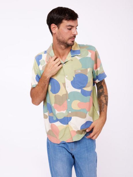 The Box Camisa para hombre rvca shirt ss mel g floral ss mul oferta