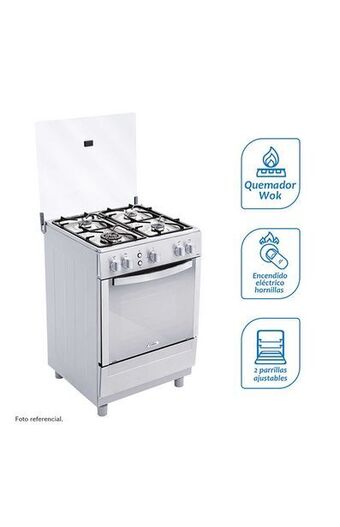Cocina de pie coldex cx641 4 hornillas
